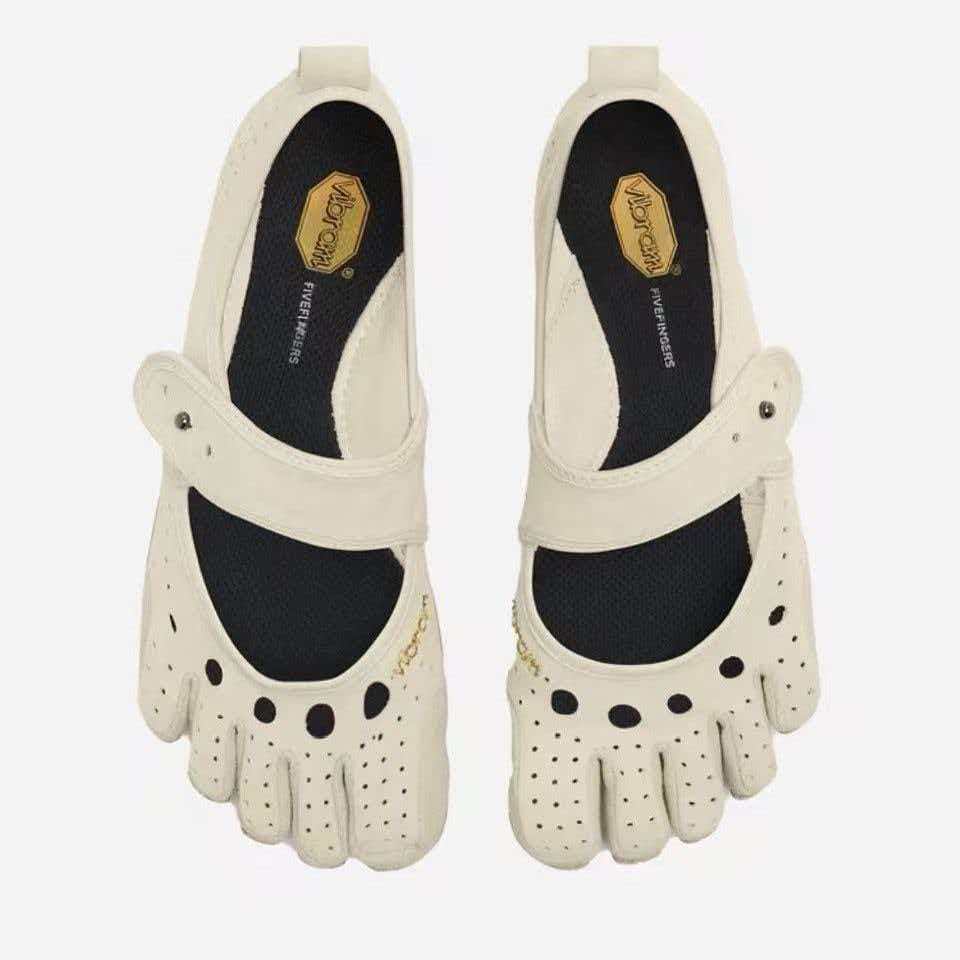 Pilates Yoga Footwear - 여성용 스플릿 토 5-토 맨발 신발