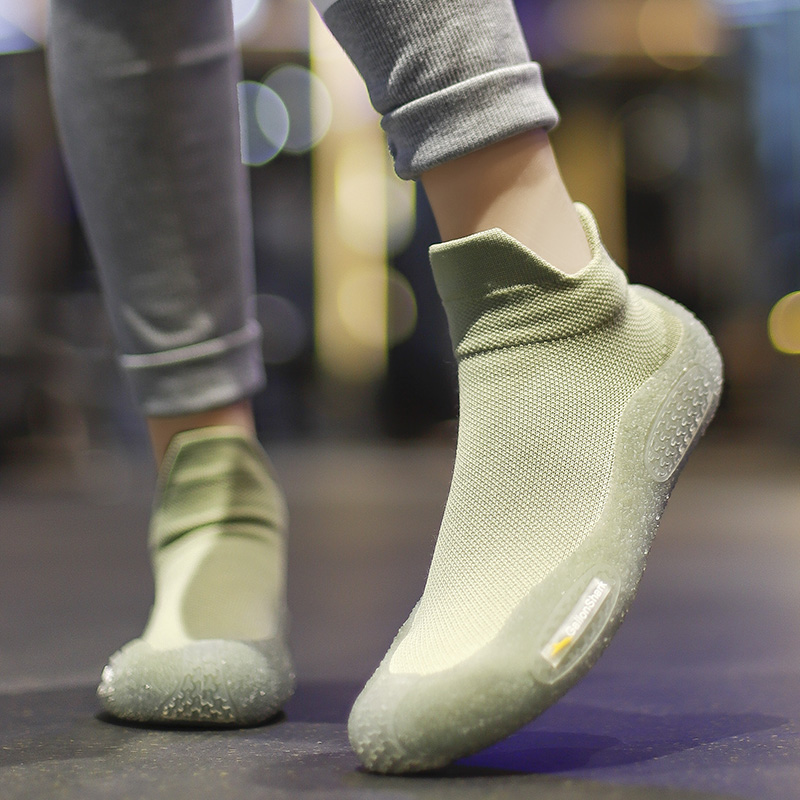 Pilates Yoga Footwear - 갤런샤크 경량 니트 맨발 신발 양말