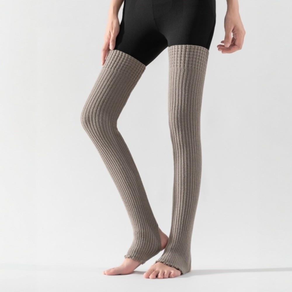 데일리 웨어 니하이 발레 레그 워머 단색 발덮개 롱 풋 - Pilates Yoga Footwear 리뷰 및 가격