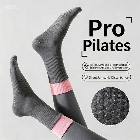 유니섹스 그립 양말 폴리에스터 프리사이즈 논슬립 실리콘 - Pilates Yoga And Barre 리뷰 및 가격