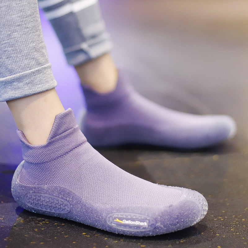 갤런샤크 경량 니트 맨발 신발 양말 스타일 신발 (홈  - Pilates Yoga Footwear 리뷰 및 가격