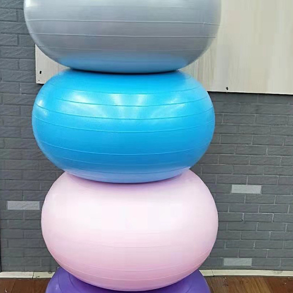 방폭형 블루 도넛 요가 보조 운동볼 피트니스 밸런스 트 - Pilates Yoga Ball Workout 리뷰 및 가격