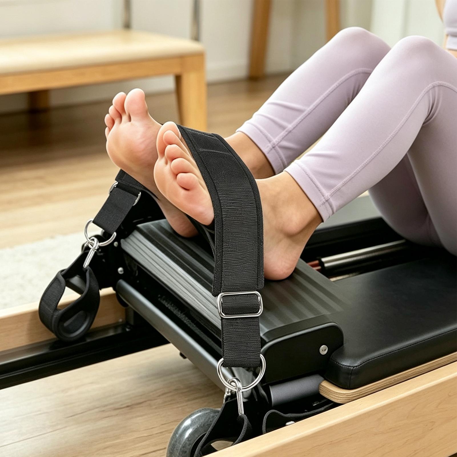 리포머 풋스트랩 더블 루프 두꺼운 논슬립 조절 가능한  - Pilates & Yoga En Talavera Raquel Díaz 리뷰 및 가격